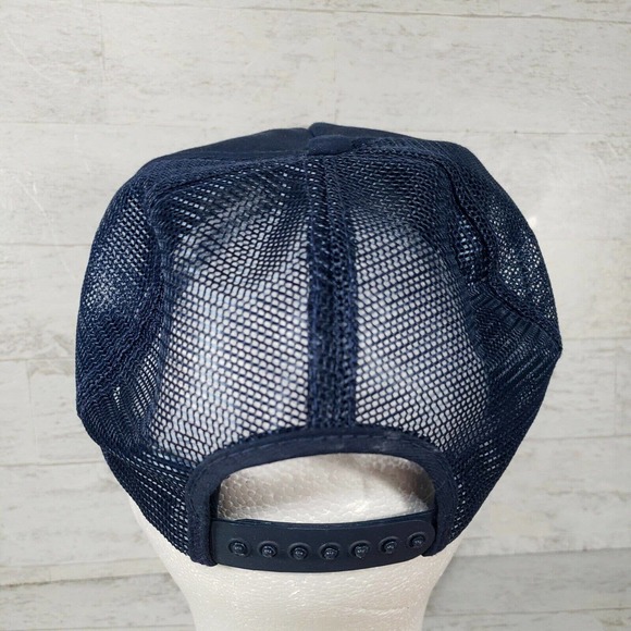 Vintage Bass Anglers Sportsman Society Trucker Hat Fishing Cap Mesh Snapback USA - Picture 3 of 11